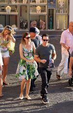 RHEA DURHAM and Mark Wahlberg Out in Capri 06/24/2017