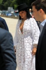 RIHANNA at LVMH Prize Young Fashion Designer 2017 in Paris 06/16/2017