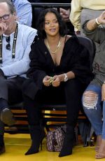 RIHANNA at NBA Final