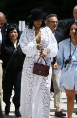 RIHANNA Out and About in Paris 06/16/2017