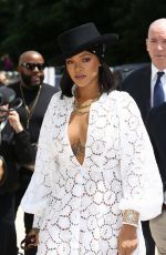 RIHANNA Out and About in Paris 06/16/2017