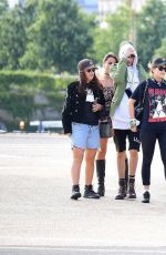 RITA ORA Arrives at a Helipad in London 06/25/2017