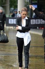 RITA ORA Arrives at BBC Breakfast Studio in Manchester 06/29/2017