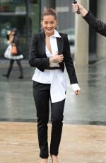RITA ORA Arrives at BBC Breakfast Studio in Manchester 06/29/2017