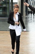 RITA ORA Arrives at BBC Breakfast Studio in Manchester 06/29/2017