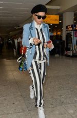 RITA ORA at Heathrow Airport in London 06/14/2017