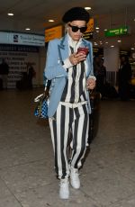 RITA ORA at Heathrow Airport in London 06/14/2017