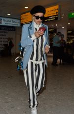 RITA ORA at Heathrow Airport in London 06/14/2017