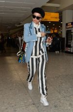 RITA ORA at Heathrow Airport in London 06/14/2017