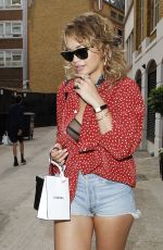 RITA ORA Leaves Chanel Store in London 06/27/2017