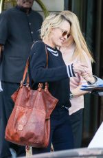 ROBIN WRIGHT Leaves Her Hotel in New York 06/01/2017