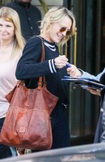 ROBIN WRIGHT Leaves Her Hotel in New York 06/01/2017
