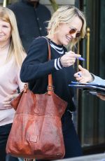 ROBIN WRIGHT Leaves Her Hotel in New York 06/01/2017