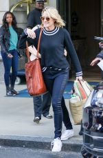 ROBIN WRIGHT Leaves Her Hotel in New York 06/01/2017