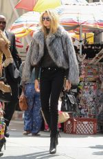 ROMEE STRIJD and TAYLOR HILL on the Set of a Photoshoot in New York 06/10/2017