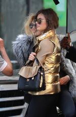 ROMEE STRIJD and TAYLOR HILL on the Set of a Photoshoot in New York 06/10/2017