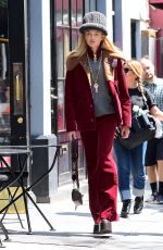 ROMEE STRIJD on the Set of a Photoshoot in New York 06/02/2017\