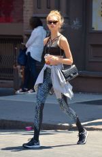 ROMEE STRIJD Out and About in New York 06/12/2017