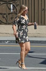 RONDA ROUSEY in Short Dress Out in Los Angeles 06/14/2017