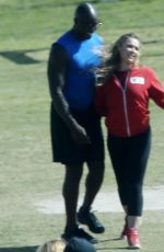 RONDA ROUSEY on the Set of Battle of the Network Stars, Show in Los Angeles 06/11/2017