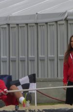 RONDA ROUSEY on the Set of Battle of the Network Stars, Show in Malibu 06/04/2017