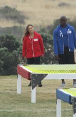 RONDA ROUSEY on the Set of Battle of the Network Stars, Show in Malibu 06/04/2017