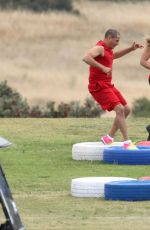 RONDA ROUSEY on the Set of Battle of the Network Stars, Show in Malibu 06/07/2017