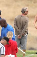 RONDA ROUSEY on the Set of Battle of the Network Stars, Show in Malibu 06/07/2017