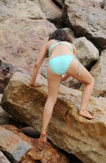 ROXANNE PALLETT in Bikini at a Beach in Santorini 06/16/2017