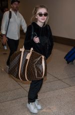 SABRINA CARPENTER at LAX Airport in Los Angeles 06/18/2017