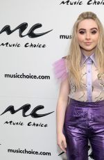 SABRINA CARPENTER at Music Choice in New York 06/14/2017
