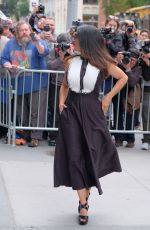 SALMA HAYEK Arrives at AOL Studio in New York 06/07/2017