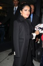 SALMA HAYEK Arrives at Late Show with Stephen Colbert 06/06/2017