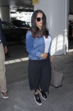 SALMA HAYEK at Los Angeles International Airport 06/15/2017