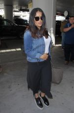 SALMA HAYEK at Los Angeles International Airport 06/15/2017