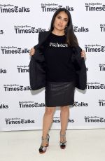 SALMA HAYEK at Timestalks: The Allegory of Beatriz at Dinner in New York 06/07/2017