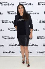 SALMA HAYEK at Timestalks: The Allegory of Beatriz at Dinner in New York 06/07/2017