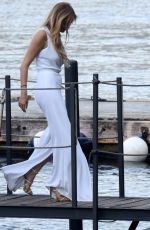 SAM COOKE at Chris Smalling and Sam Cooke Pre Wedding Party in Lake Como 06/20/2017
