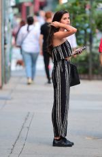 SARA SAMPAIO Out and About in New York 06/27/2017