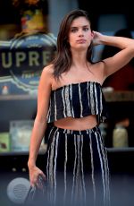 SARA SAMPAIO Out and About in New York 06/27/2017