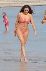 SARAH GOODHART and HOLLY RICKWOOD in Bikinis at a Beach in Ibiza 06/07/2017