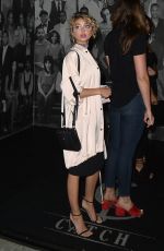 SARAH HYLAND Out for Dinner in West HOllywood 06/17/2017