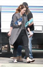 SARAH PAULSON on the Set of American Horror Story in West Hollywood 06/04/2017