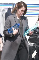 SARAH PAULSON on the Set of American Horror Story in West Hollywood 06/04/2017