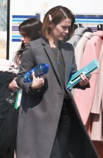 SARAH PAULSON on the Set of American Horror Story in West Hollywood 06/04/2017