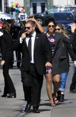 SARAH SILVERMAN Arrives at Jimmy Kimmel Live in Hollywood 06/01/2017