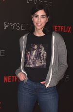 SARAH SILVERMAN at Sarah Silverman: A Speck of Dust FYC Event in Beverly Hills 05/30/2017