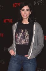 SARAH SILVERMAN at Sarah Silverman: A Speck of Dust FYC Event in Beverly Hills 05/30/2017