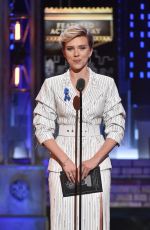 SCARLETT JOHANSSON at Tony Awards 2017 in New York 06/11/2017