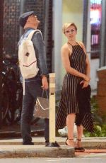SCARLETT JOHANSSON Night Out in New York 06/20/2017
